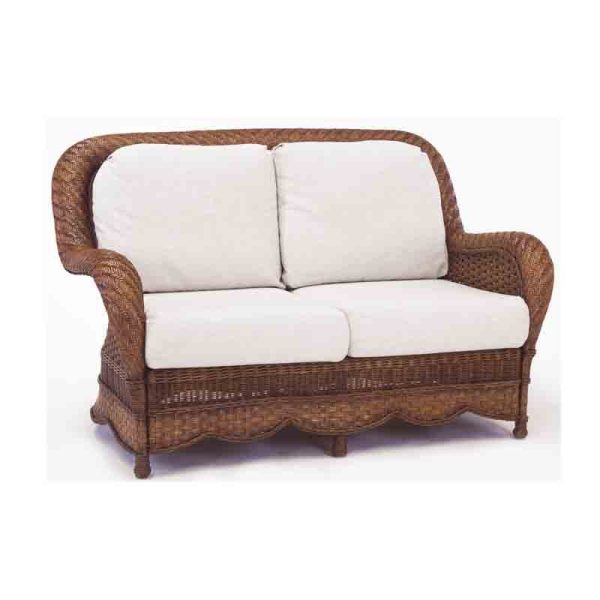Autumn Morning Loveseat Model 2402 by South Sea Rattan