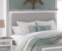 Captiva Island Grey Wash King Headboard B86341 By Seawinds Trading