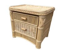 Polynesian 2 Drw Nightstand in Natural Stain