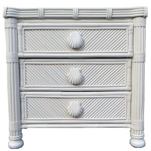 Coral Cove Rattan 3 Drw Chest Model CC3D By Spice Island Wicker