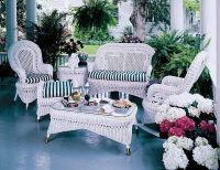 country white living room set by spice islands wicker