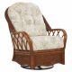 Everglade Rattan Swivel Glider Model 905-202 Made in the USA by Braxton Culler