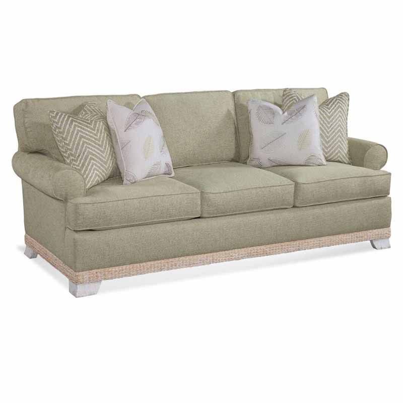 Fairwind Sofa or Queen Sleeper Sofa made of Indoor Wood and Wicker – Model 2932-011