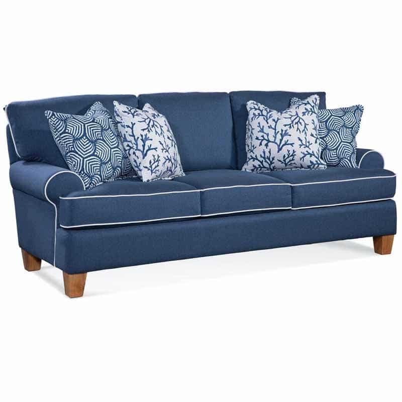 Grand Park Upholstered Sofa Model 771-011 Made in the USA by Braxton Culler