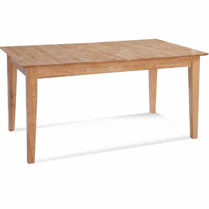 douglas rubberwood solid wood dining table