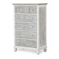 Islamorada Coastal Style 5 Drw Chest Model B23335 By Seawinds Trading