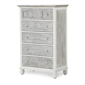 Islamorada Coastal Style 5 Drw Chest Model B23335 By Seawinds Trading