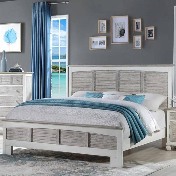 Islamorada Coastal Style Queen Complete Bed Model 