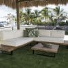 normans cay teakwood patio set