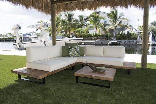 normans cay teakwood patio set