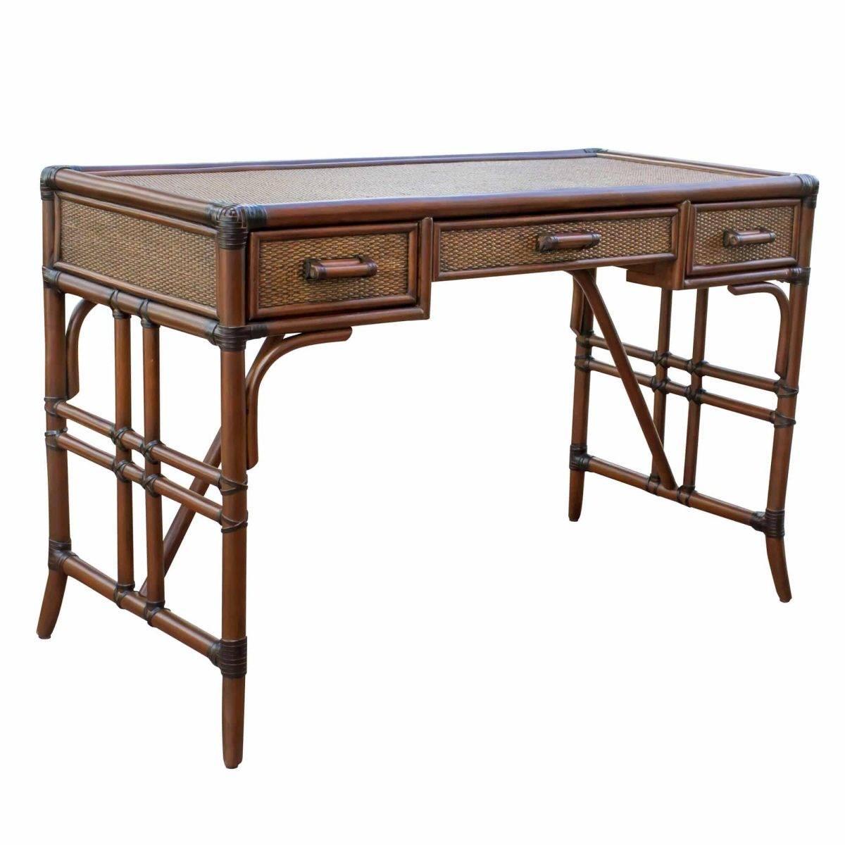 rattan desk