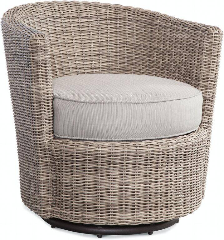 Paradise Bay Outdoor Patio (Nice enough for Indoor) Wicker Rattan Swivel  Chair Model 486-005 Made