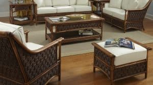 Raffles Lounge Chair and Ottoman Set