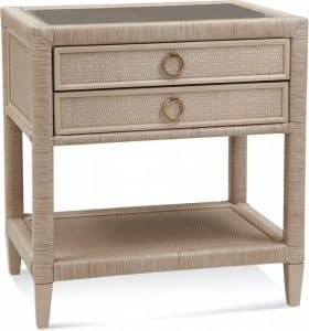 Sabal Bay Wicker and Rattan 2 Drw Nightstand Model 4809-144 by Braxton Culler