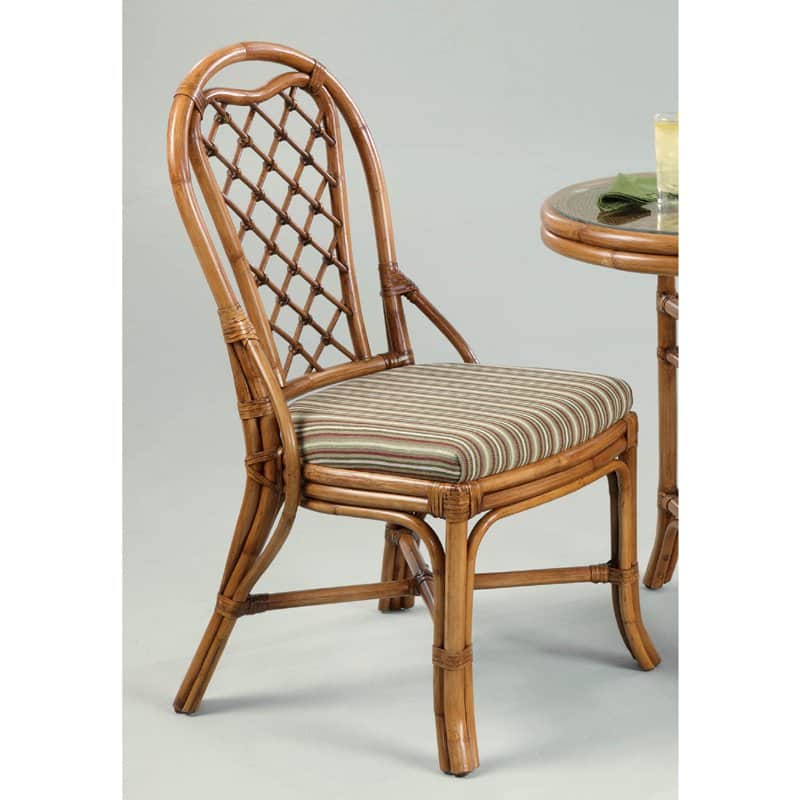 Trellis Rattan Dining Side Chairs 979-028 by Braxton Culler