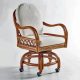 antigua caster dining chair by south sea rattan