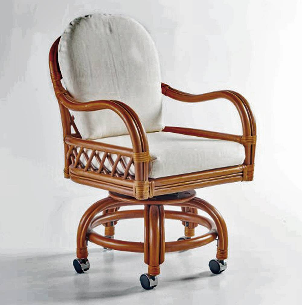 antigua caster dining chair by south sea rattan