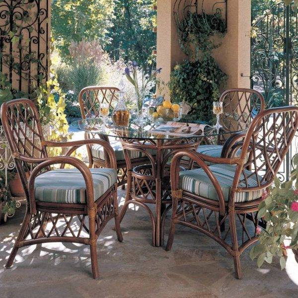 ANTIGUA DINING SET WITH ARM CHAIRS