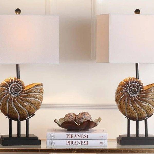 Nautilus Shell Lamp