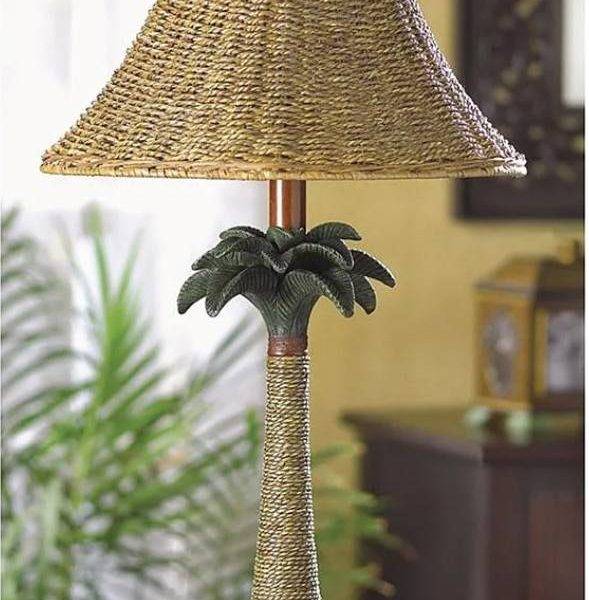 Palm Rope Tropical Lamp – FREE SHIPPING