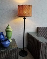 Pocologan Outdoor and Indoor Basket-weave 59.5″ H Floor Lamp – FREE SHIPPING 3