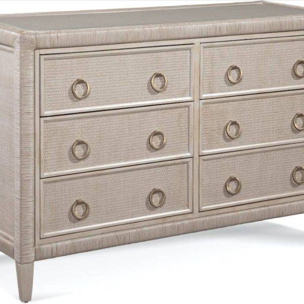 Sabal Bay Wicker and Rattan 6 Drw Dresser Model 809-041 by Braxton Culler