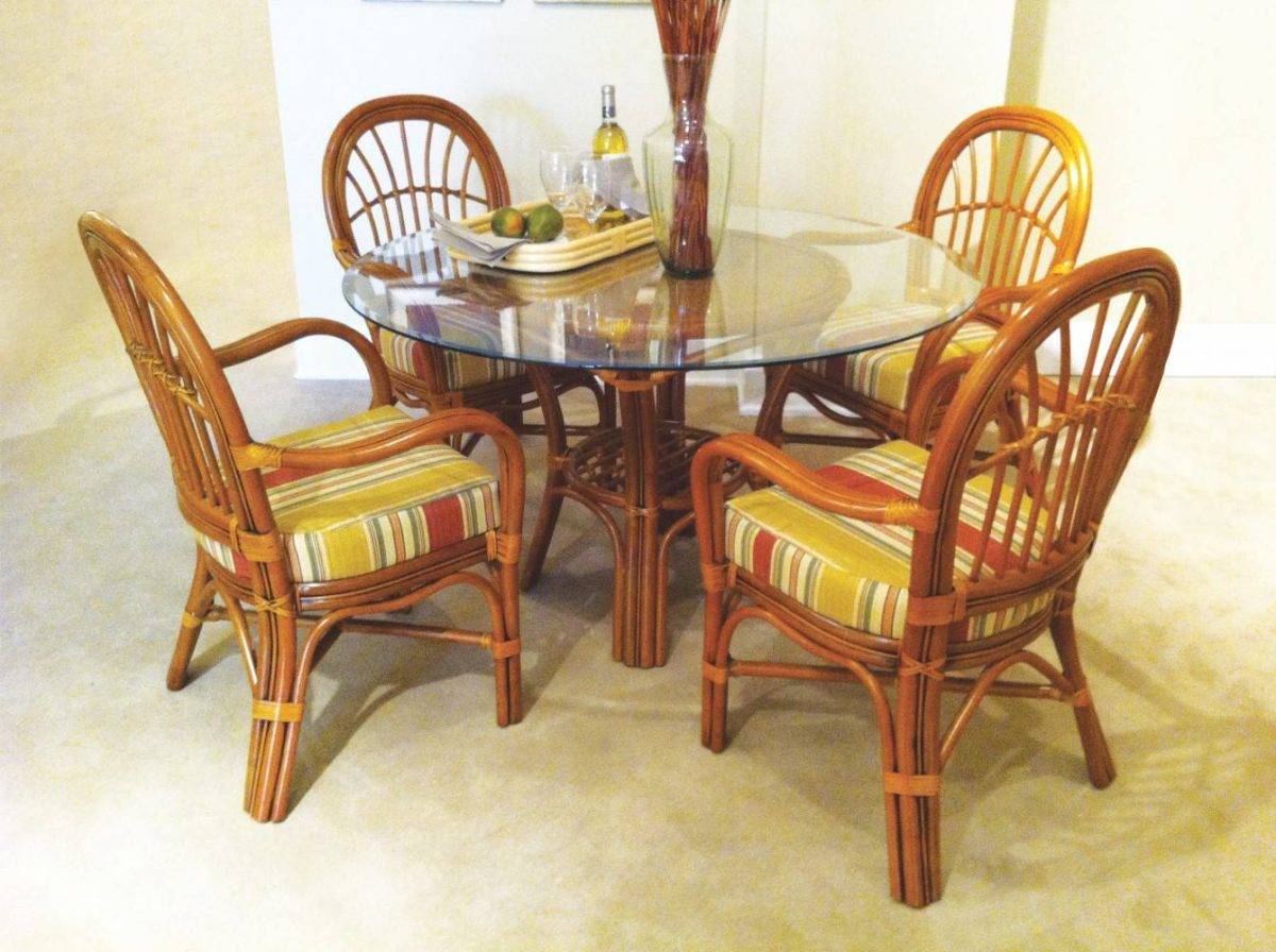 palm harbor rattan dining set