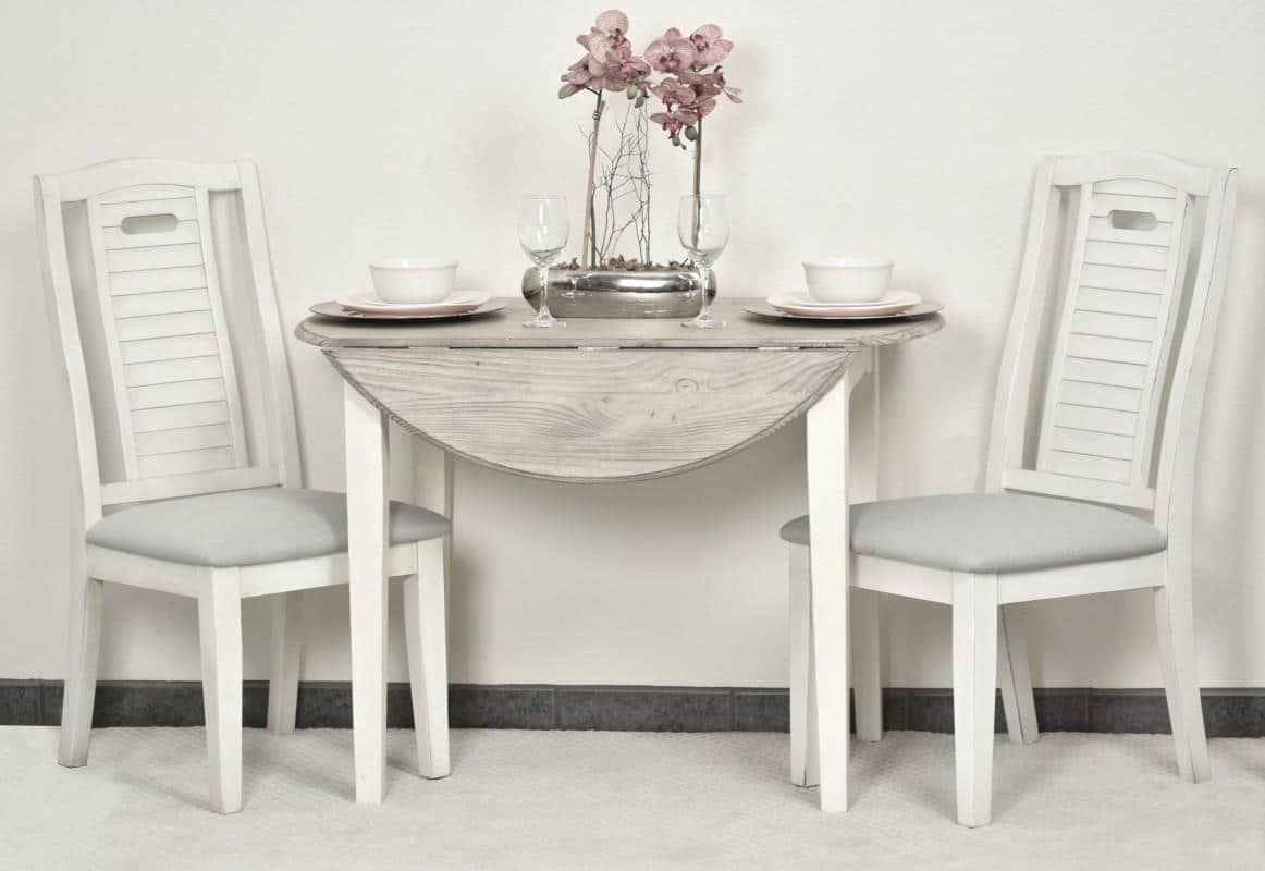 Coastal style dining room best sale table set