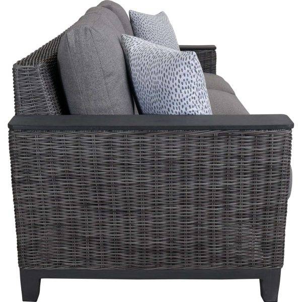 Timberline Outdoor Sofa by South Sea Rattan 71403 - SIDE