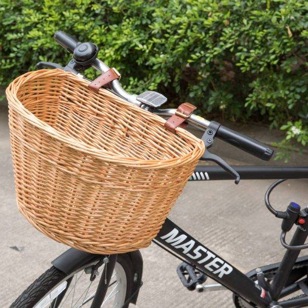 Wicker Bicycle Basket