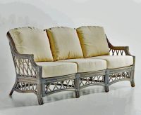 nadine sofa in willow finish