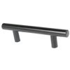 Round Black Drawer Pull