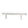 Square Brush Nickel Drawer Pull