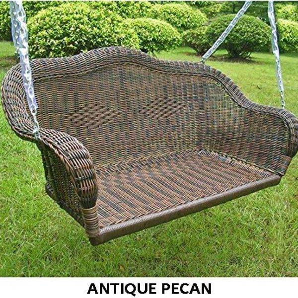 3183 HANGING SWING ANTIQUE PECAN