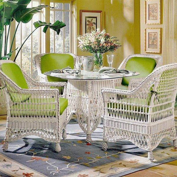 NAPLES RATTAN DINING SET