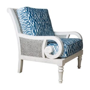 OC318 BISCAYNE CHAIR IN WHITEWASH