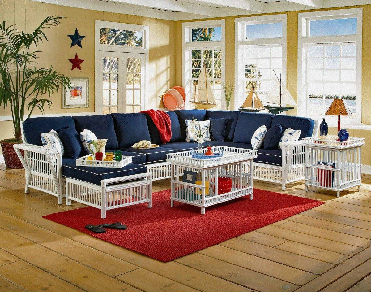 williamsburg 7 pc sectional set