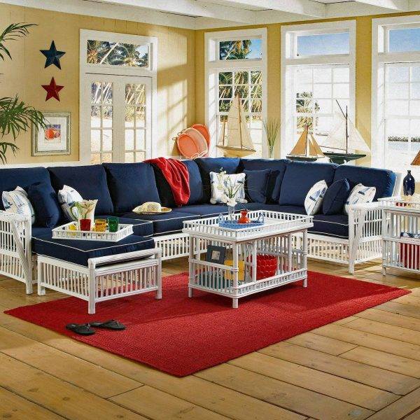 williamsburg 7 pc sectional set