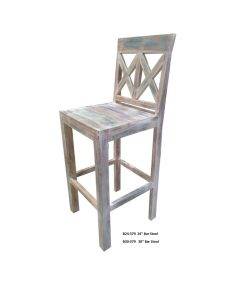 Traders Glazed Finish Barstool or Counterstool by Capris Furniture B30-379-B24-379