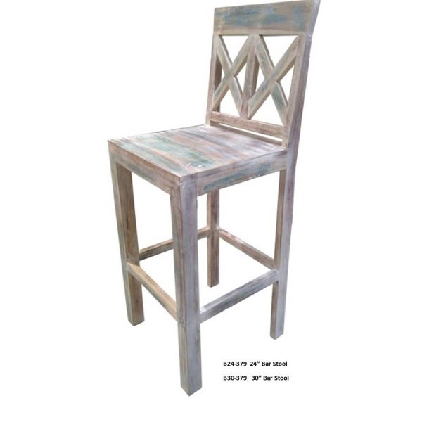 Traders Glazed Finish Barstool or Counterstool by Capris Furniture B30-379-B24-379