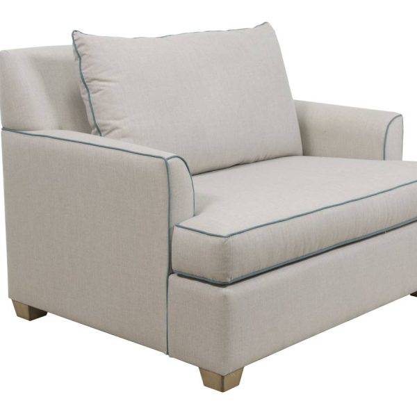 HC210 Upholstered Chair-and-a-Half by Capris Furniture