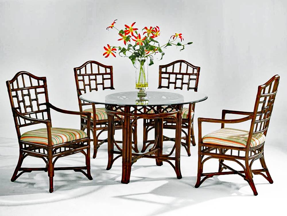 chippendale round dining set by braxton culler