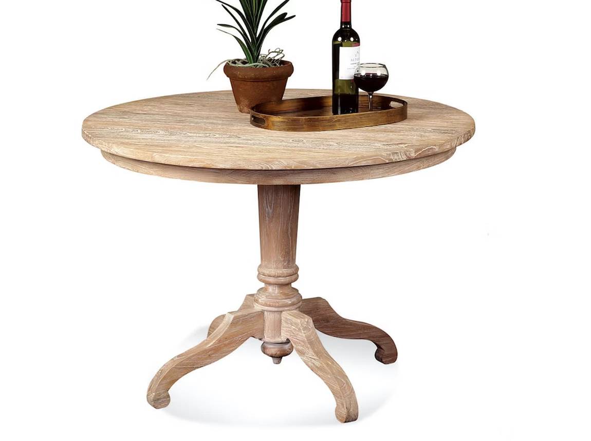 Round wooden dining discount tables for sale