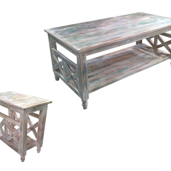 Traders Glazed 2 Pc Living Room Set