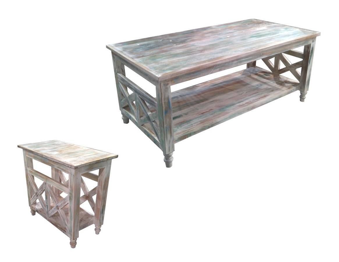 Traders Glazed 2 Pc Living Room Set