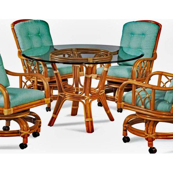 edgewater caster dining set