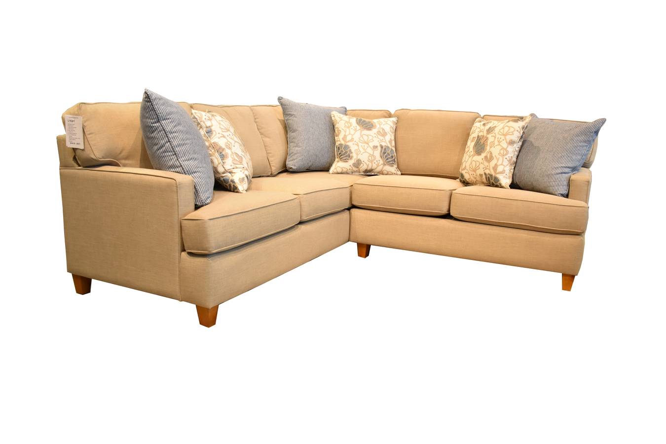Sect162 Upholstered Sectional Sofa 2 Pc