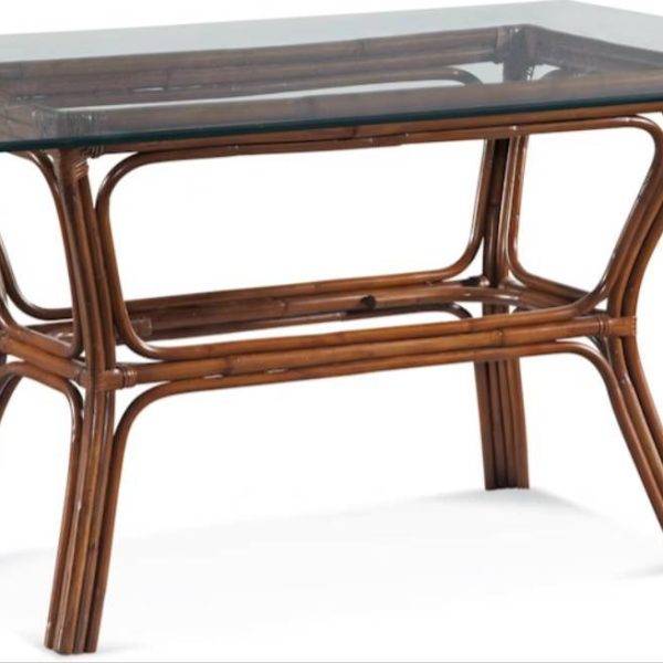 Trellis 979-076-DT Rectangle Table with Glass Top by Braxton Culler