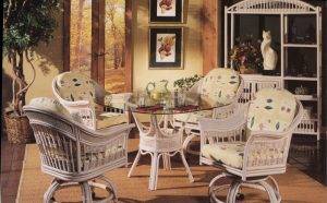 bermuda caster dining set