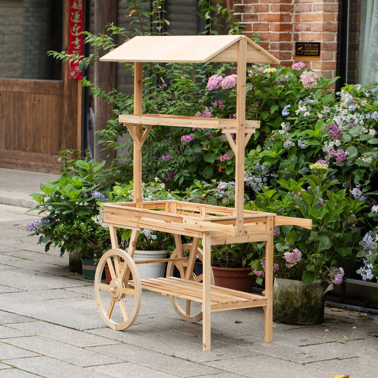 Rolling on sale tea table